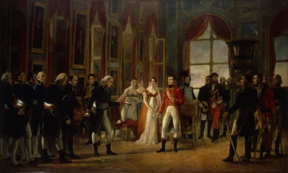 Napoléon recevant les sénateurs et se déclarant empereur, 18 mai 1804